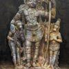 Divine Ram Darbar Artwork by Naveen Dholkiya | Lord Rama, Hanuman & Lakshman Spiritual Wall Art